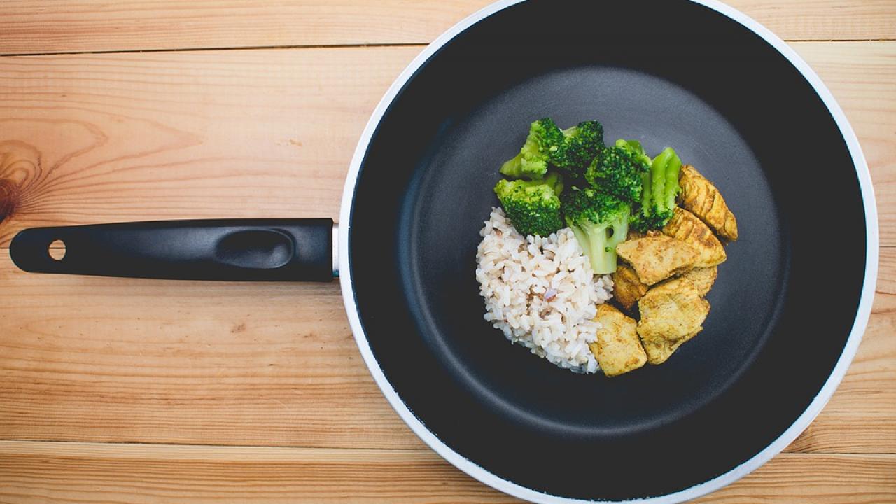 A healthy meal